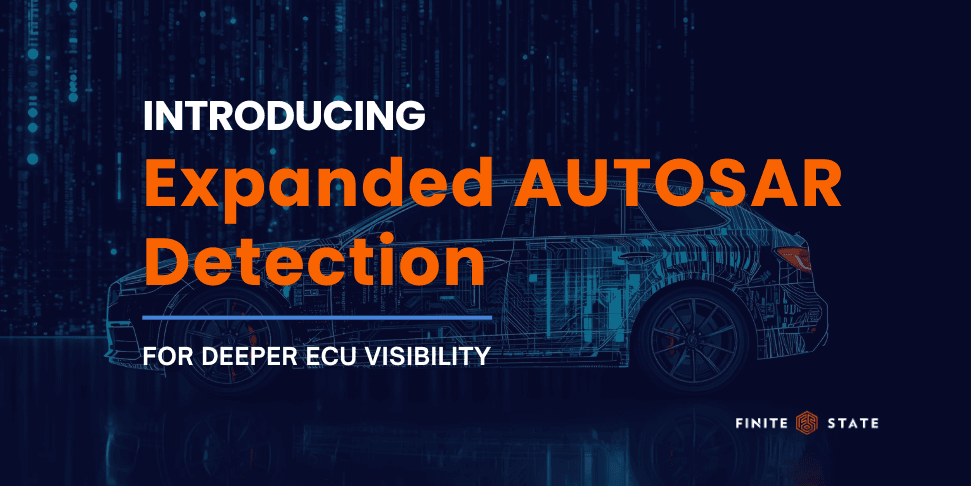 Finite State Expands AUTOSAR Module Detection